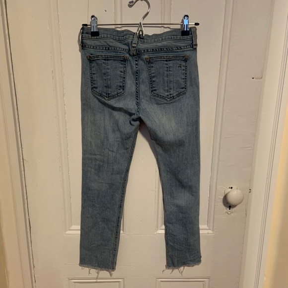 rag & bone Low Rise Cropped Jeans - Picture 2 of 4